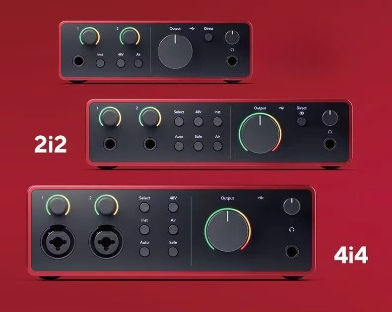 Musical Instrument Of - Forster Scarlet for 2i2 Quad Generation