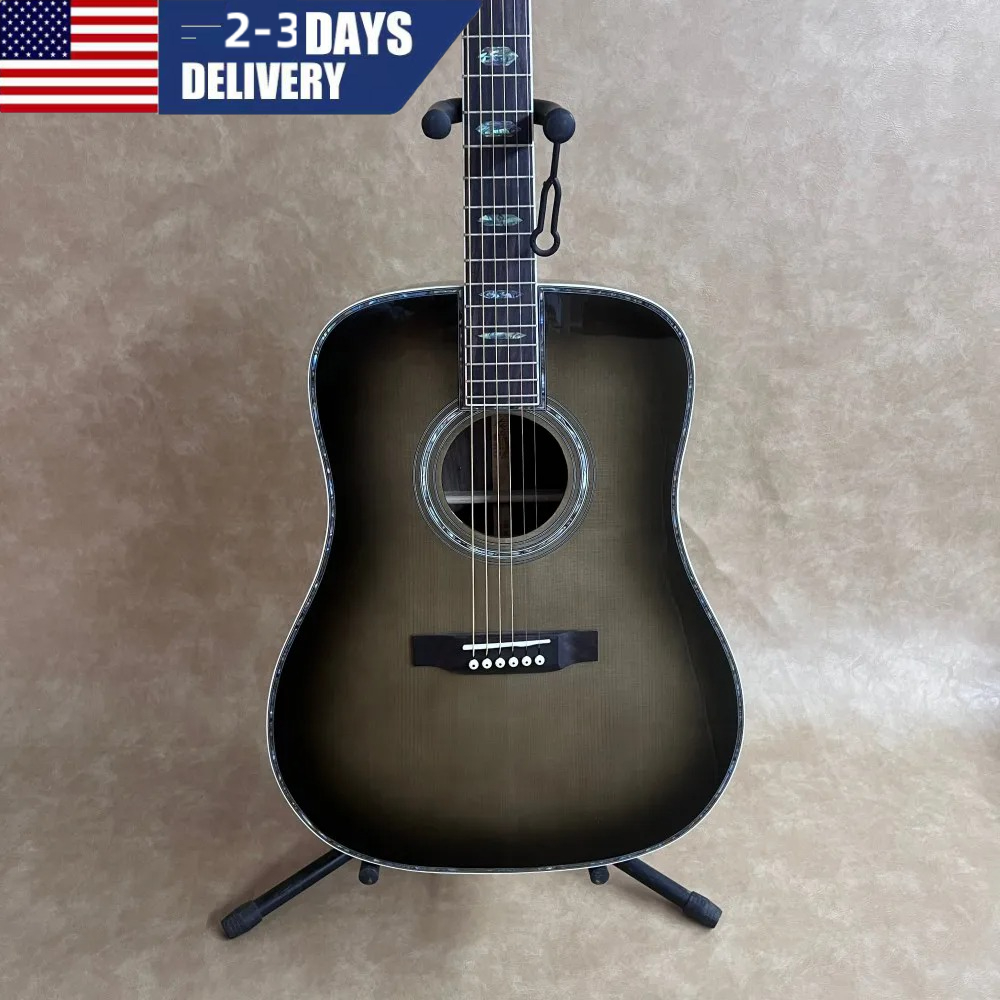 Shipped from USA, D45 Grey‑Bla - đánh giá và giá Musical Instrument For Beginners
