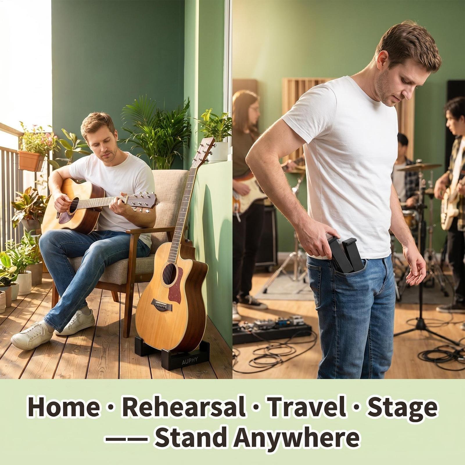 Acoustic Guitar Stand Portable - đánh giá và giá Musical Instrument Bass