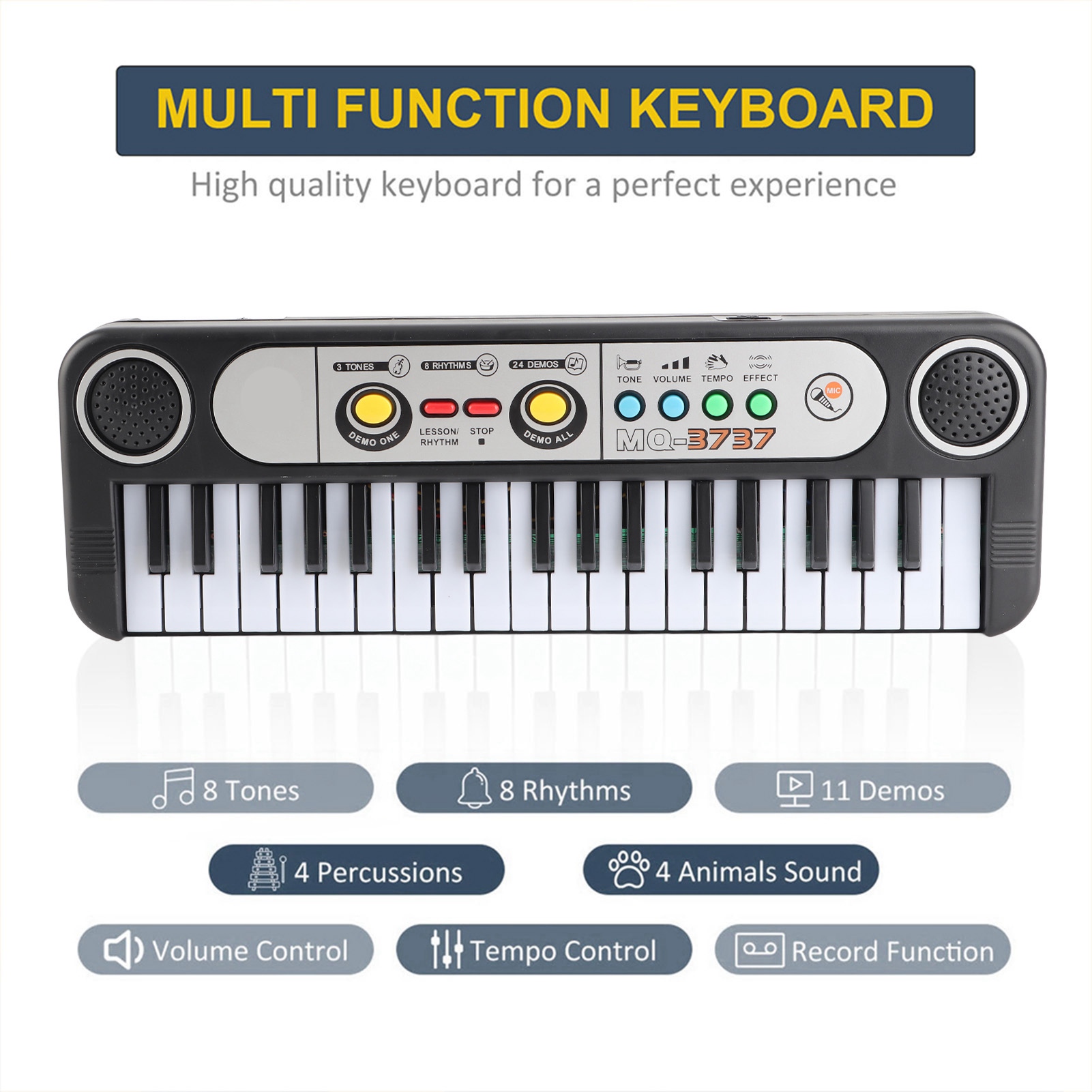 37 Keys Electric Digital Key B - đánh giá và giá Musical Instrument Names