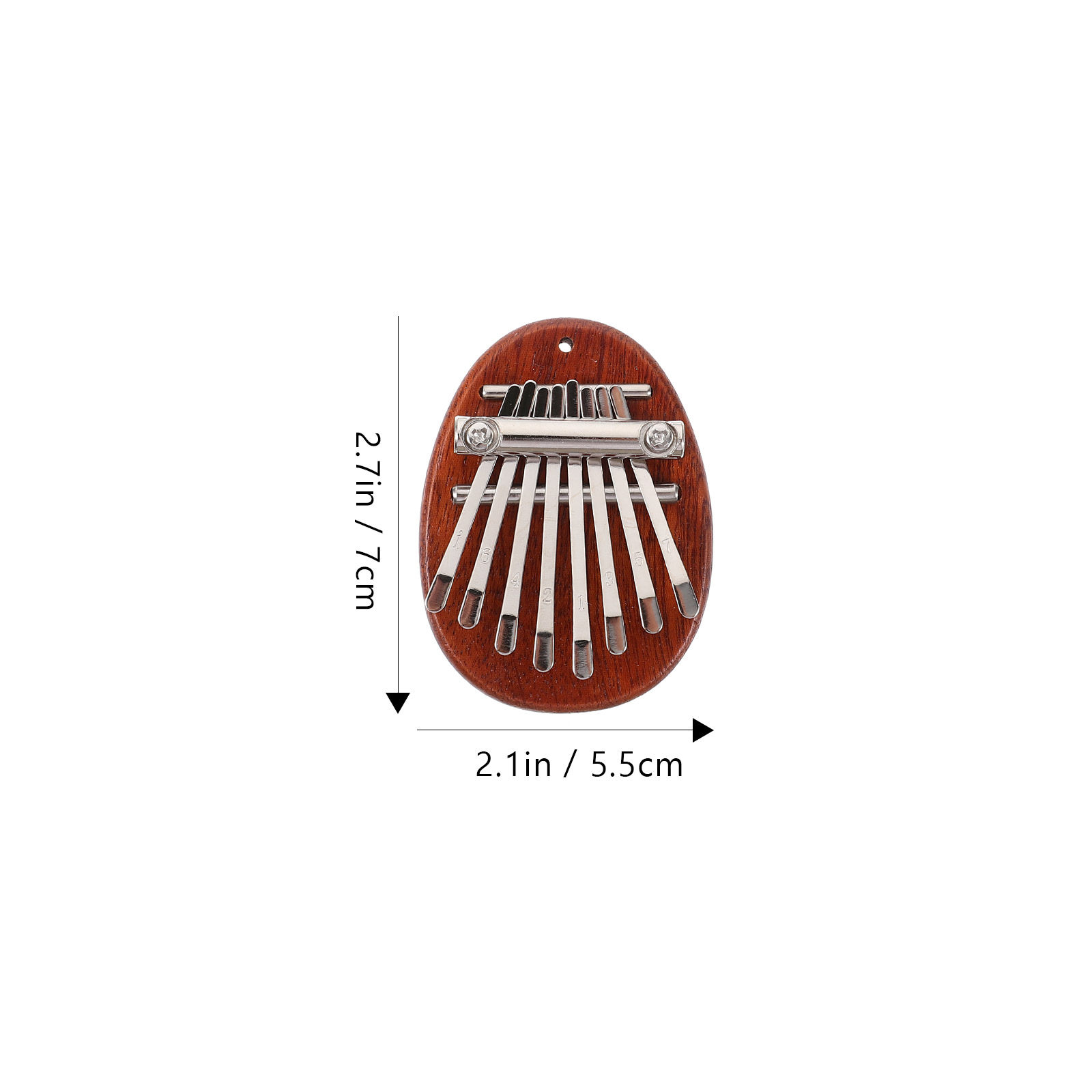 1Set Kalimba Mini 8 Keys Thumb - đánh giá và giá Musical Instrument Kalimba