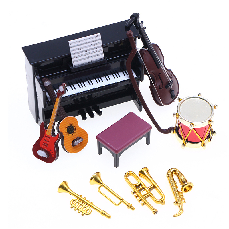 【M】1:12 Dollhouse Miniature Cl - đánh giá và giá Musical Instrument Names