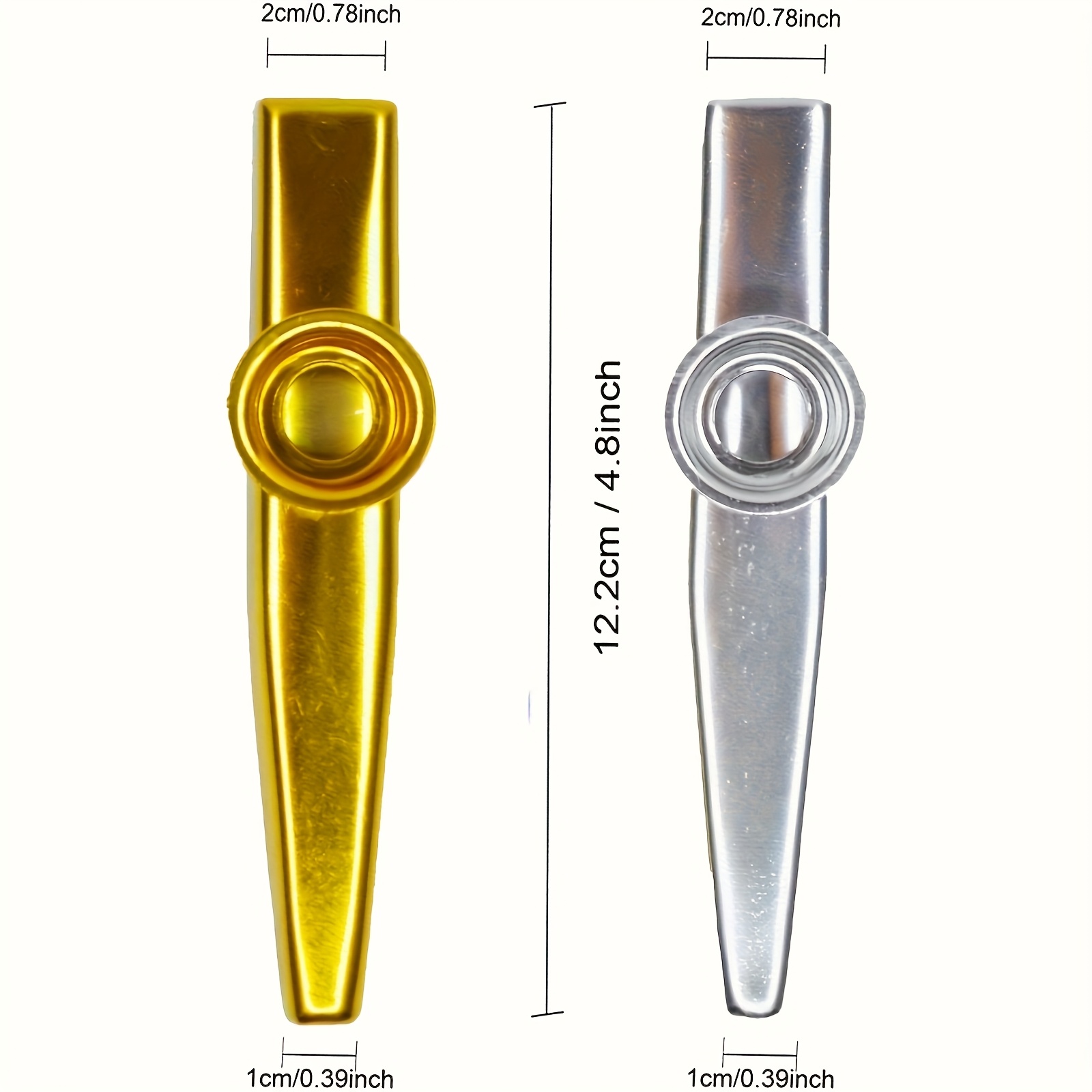 7pcs Metal Kazoos Simple Desig - đánh giá và giá Musical Instruments Easy