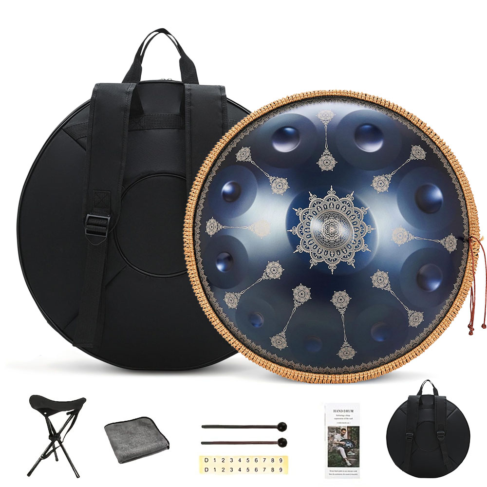 10 Notes Handpan Drum 22 Inch  - đánh giá và giá Musical Instrument For Beginners