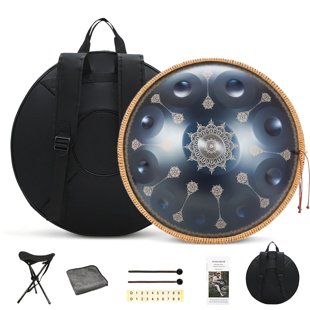 10 Notes Handpan Drum 22 Inch  - đánh giá và giá Musical Instrument For Beginners