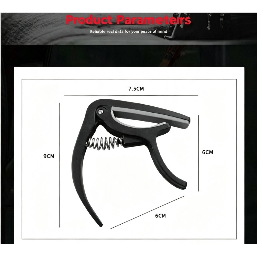 2 in 1 Guitar Capo with Bridge - đánh giá và giá Musical Instruments Easy
