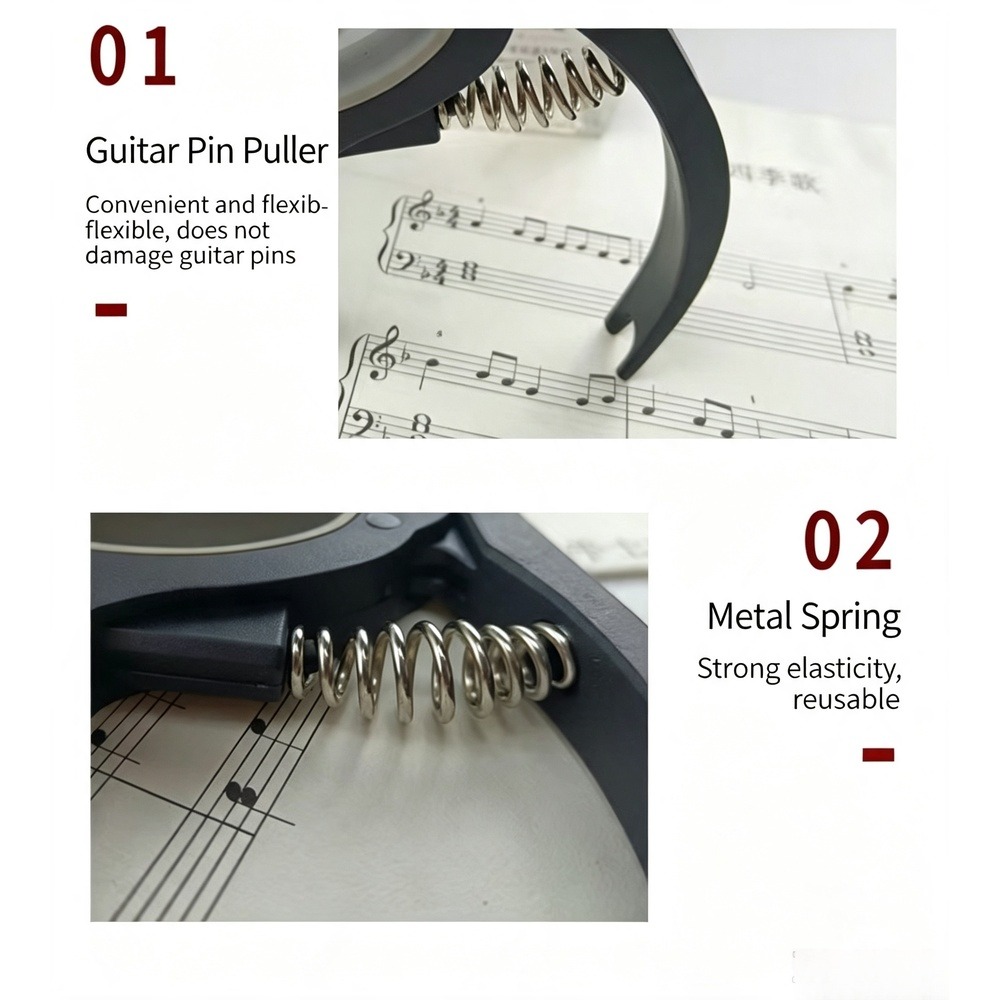 2 in 1 Guitar Capo with Bridge - đánh giá và giá Musical Instruments Easy