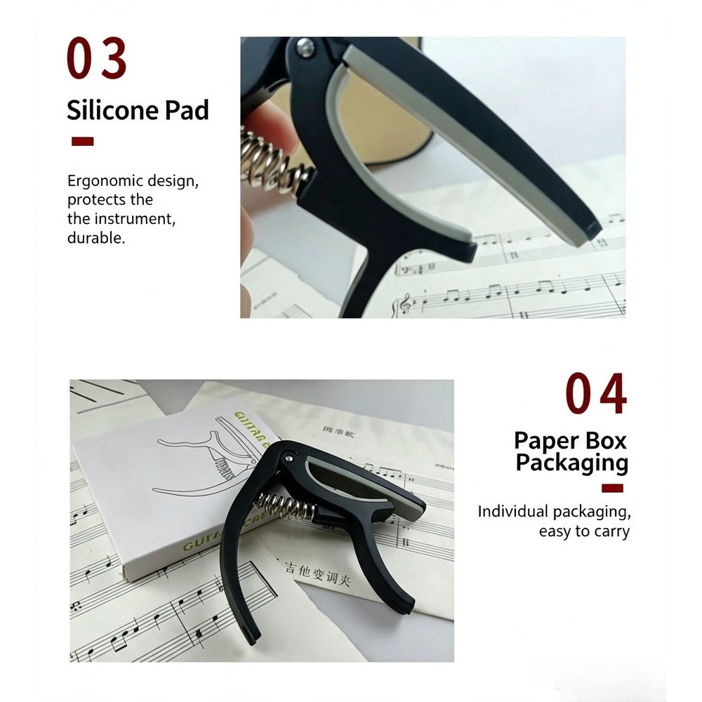 2 in 1 Guitar Capo with Bridge - đánh giá và giá Musical Instruments Easy