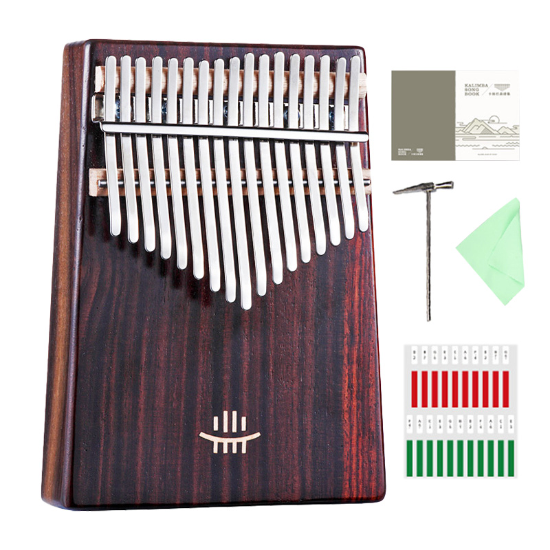 guitar Kalimba 17 Keys with Ho - đánh giá và giá Musical Instrument Kalimba