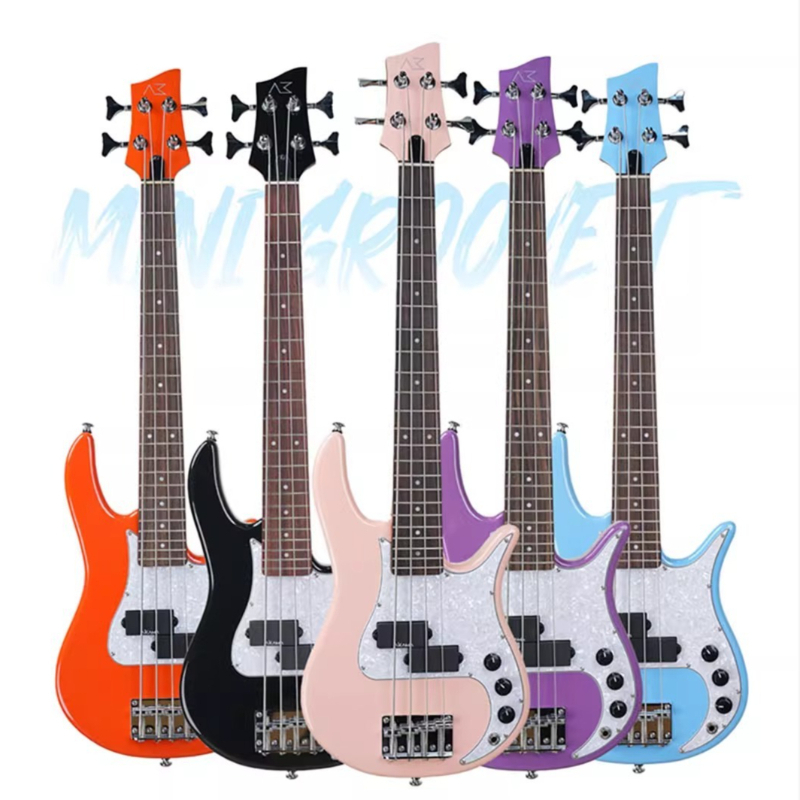 4 String 24 Fret Portable Trav - đánh giá và giá Musical Instrument Bass