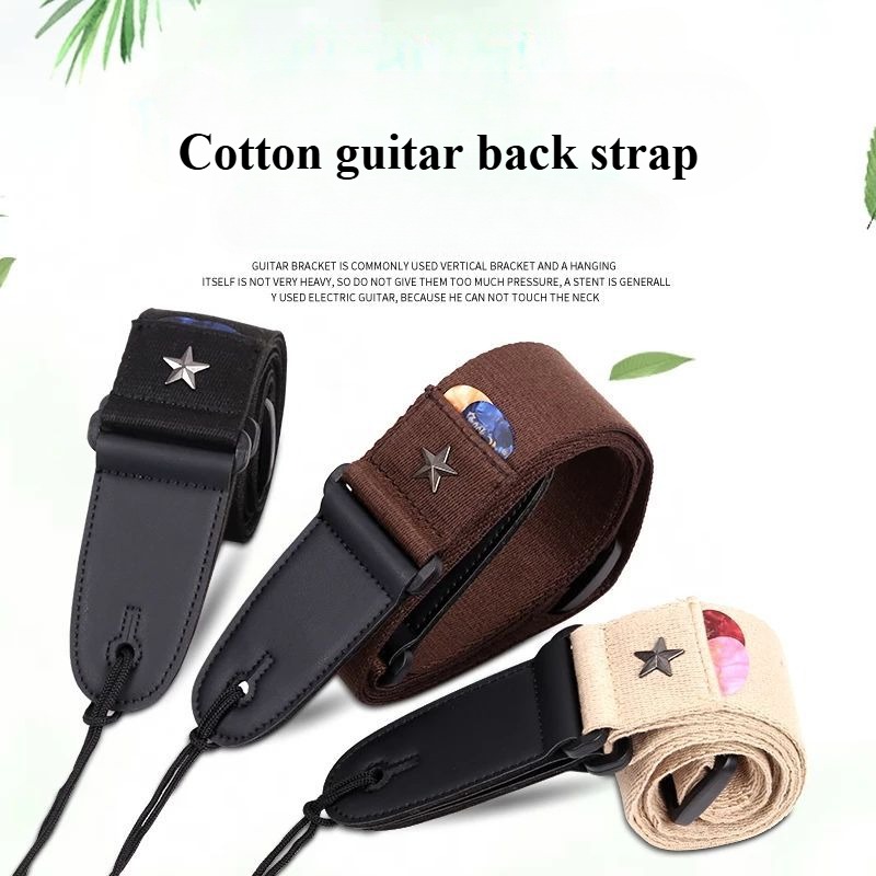 Embroidered Cross Guitar Strap - đánh giá và giá Musical Instrument Bass