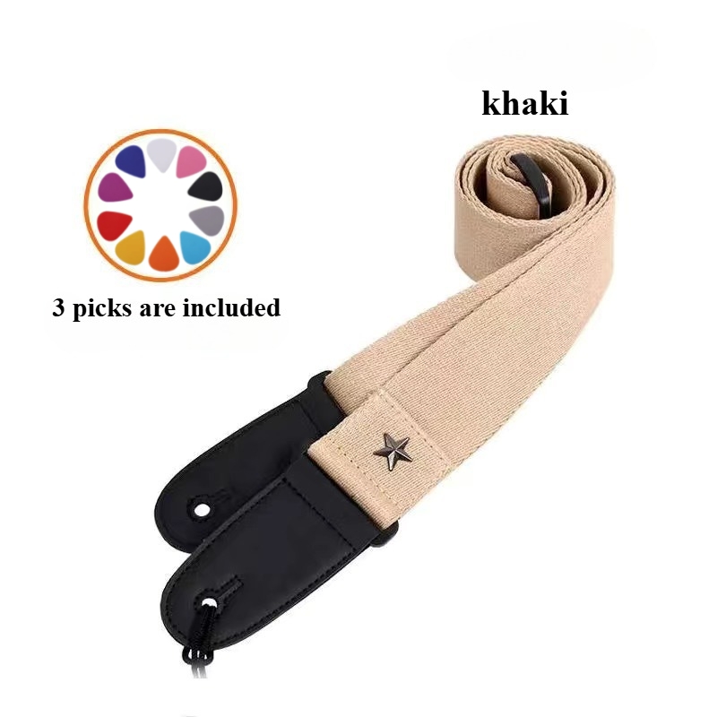 Embroidered Cross Guitar Strap - đánh giá và giá Musical Instrument Bass