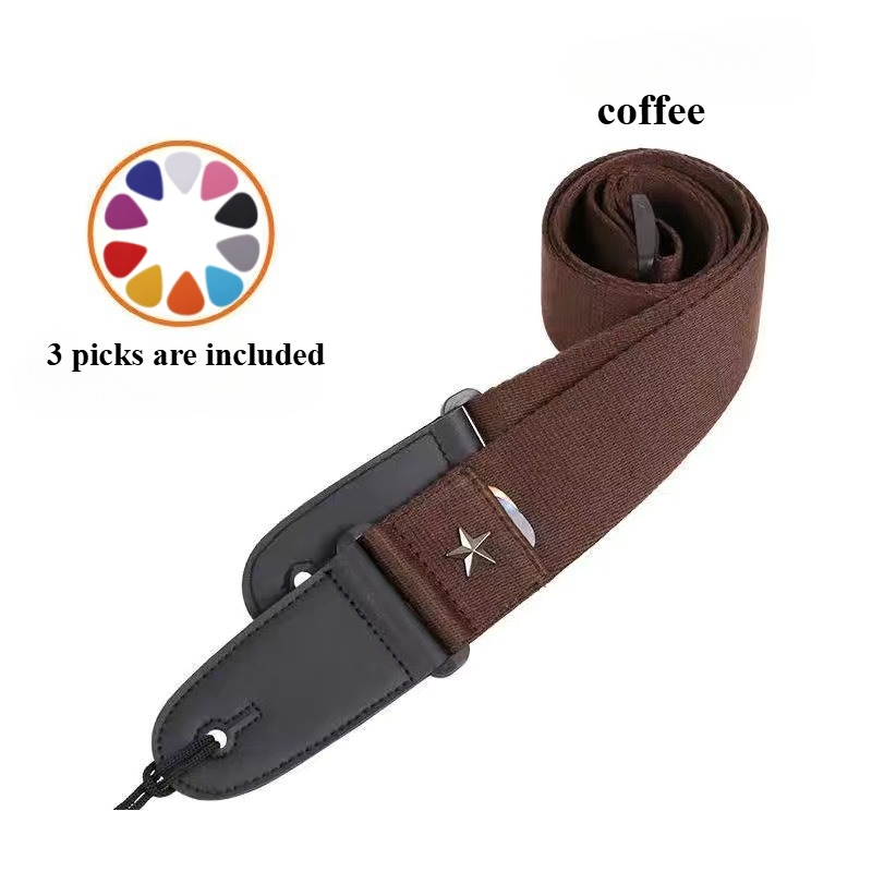 Embroidered Cross Guitar Strap - đánh giá và giá Musical Instrument Bass