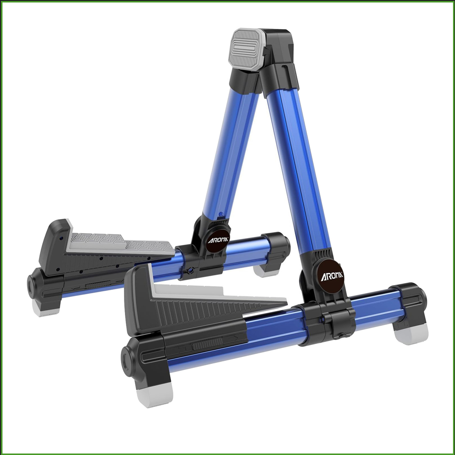Foldable Aluminum Guitar Stand - đánh giá và giá Musical Instrument Bass