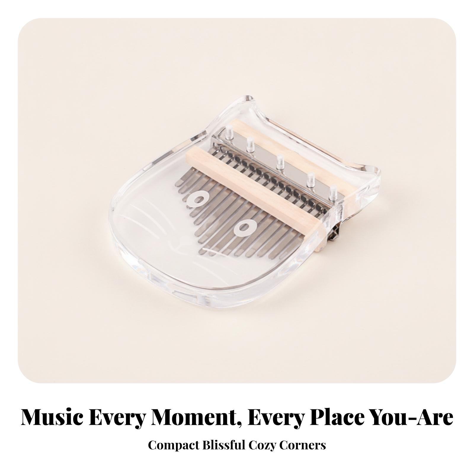 Clear Cat Shape Kalimba Finger - đánh giá và giá Musical Instrument For Beginners