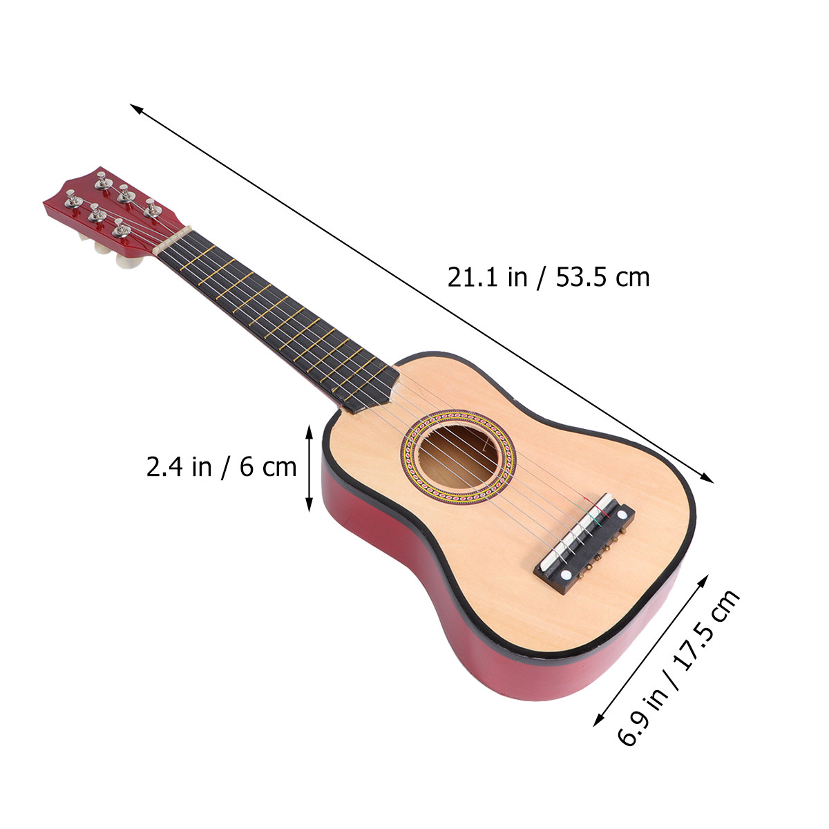 21Inch Acoustic Guitar Kids Fo - đánh giá và giá Musical Instrument For Beginners