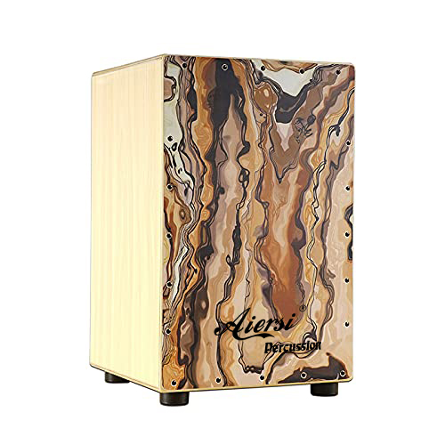 Colour Wood Hand Cajon Box Dru - đánh giá và giá Musical Instrument For Beginners