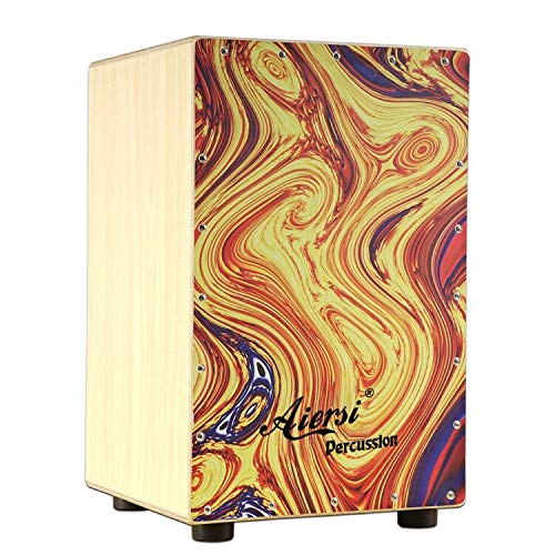 Colour Wood Hand Cajon Box Dru - đánh giá và giá Musical Instrument For Beginners
